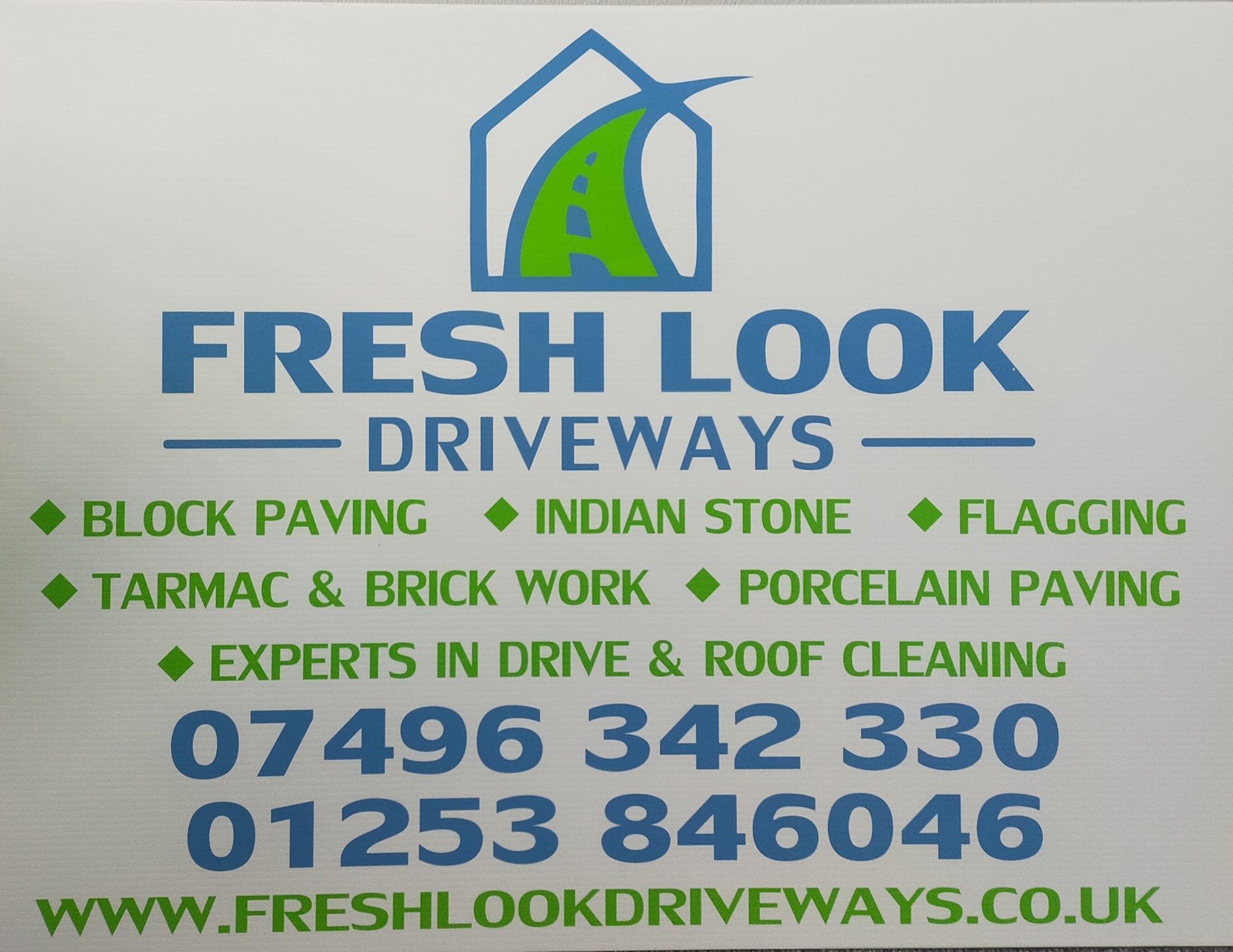 Fresh Look Driveways Board